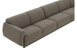 Goossens hoekbank benk groen stof - 8260157-goossens-benk-bank-stof-groen-01