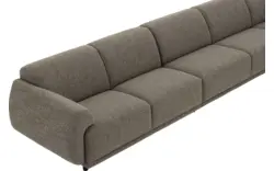 Goossens hoekbank benk groen stof - 8260157-goossens-benk-bank-stof-groen-01