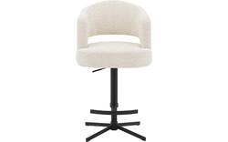 Goossens excellent barstoel roma wit stof - 8260223-goossens-excellent-roma-barstoel-stof-01