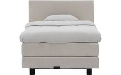Goossens boxspring compleet flex dream 120 beige stof - 8260226-goossens-flex-dream-120-boxspring-stof