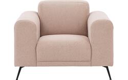 Goossens fauteuil shallow roze stof - 8260228-goossens-shallow-bank-stof-roze-01