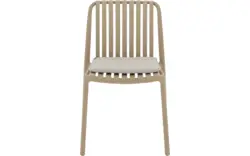Goossens tuinstoel lygeke bruin kunststof - 8260235-goossens-lygeke-tuinstoelen-kunststof-01