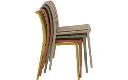 Goossens tuinstoel lygeke bruin kunststof - 8260235-goossens-lygeke-tuinstoelen-kunststof-01
