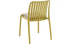 Goossens tuinstoel lygeke geel kunststof - 8260238-goossens-lygeke-tuinstoelen-kunststof-01