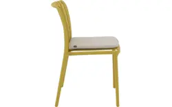 Goossens tuinstoel lygeke geel kunststof - 8260238-goossens-lygeke-tuinstoelen-kunststof-01