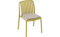 Goossens tuinstoel lygeke geel kunststof - 8260238-goossens-lygeke-tuinstoelen-kunststof-01
