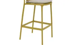 Goossens barstoel lygeke geel kunststof - 8260242-goossens-lygeke-tuinstoelen-kunststof-10