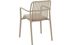 Goossens tuinstoel jelke bruin kunststof - 8260243-goossens-jelke-tuinstoelen-kunststof-02