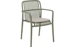Goossens tuinstoel jelke groen kunststof - 8260244-goossens-jelke-tuinstoelen-kunststof-01