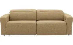 Goossens zitbank comoda geel stof - 8260249-gespiegeld-02