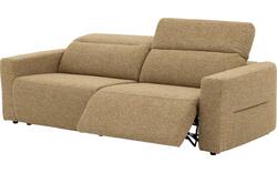 Goossens zitbank comoda geel stof - 8260249-gespiegeld-02