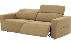 Goossens zitbank comoda geel stof - 8260249-gespiegeld-02