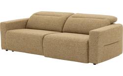 Goossens zitbank comoda geel stof - 8260249-gespiegeld-02
