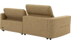 Goossens zitbank comoda geel stof - 8260249-gespiegeld-02