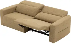 Goossens zitbank comoda geel stof - 8260249-gespiegeld-02