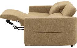 Goossens zitbank comoda geel stof - 8260249-gespiegeld-02