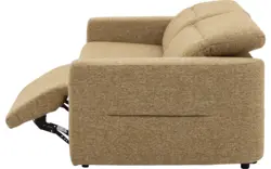 Goossens zitbank comoda geel stof - 8260249-gespiegeld-02