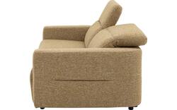 Goossens zitbank comoda geel stof - 8260249-gespiegeld-02