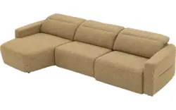 Goossens loungebank comoda geel stof - 8260250-gespiegeld-02