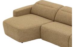 Goossens loungebank comoda geel stof - 8260250-gespiegeld-02