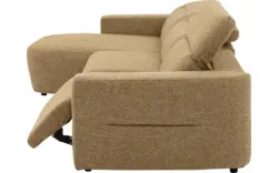 Goossens loungebank comoda geel stof - 8260250-gespiegeld-02