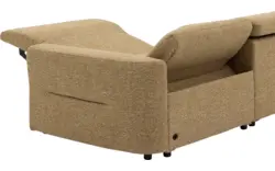 Goossens loungebank comoda geel stof - 8260250-gespiegeld-02