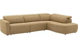 Goossens hoekbank comoda geel stof - 8260251-gespiegeld-02