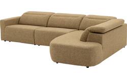 Goossens hoekbank comoda geel stof - 8260251-gespiegeld-02