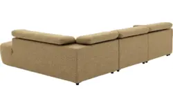 Goossens hoekbank comoda geel stof - 8260251-gespiegeld-02