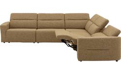 Goossens hoekbank comoda geel stof - 8260252-gespiegeld-02
