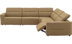 Goossens hoekbank comoda geel stof - 8260252-gespiegeld-02