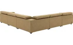 Goossens hoekbank comoda geel stof - 8260252-goossens-comoda-bank-stof-geel-01