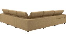 Goossens hoekbank comoda geel stof - 8260252-goossens-comoda-bank-stof-geel-01