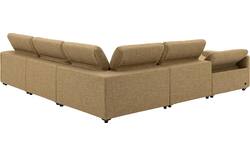 Goossens hoekbank comoda geel stof - 8260252-goossens-comoda-bank-stof-geel-01