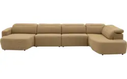 Goossens u bank comoda geel stof - 8260253-gespiegeld-02