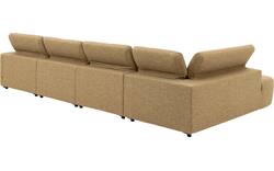 Goossens u bank comoda geel stof - 8260253-goossens-comoda-bank-stof-geel-01