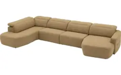 Goossens u bank comoda geel stof - 8260253-goossens-comoda-bank-stof-geel-01