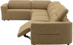 Goossens hoekbank comoda geel stof - 8260255-gespiegeld-02