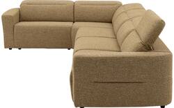 Goossens hoekbank comoda geel stof - 8260255-gespiegeld-02