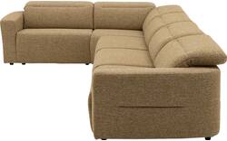 Goossens hoekbank comoda geel stof - 8260255-gespiegeld-02