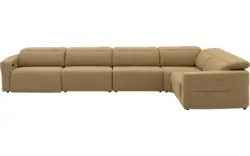 Goossens hoekbank comoda geel stof - 8260255-goossens-comoda-bank-stof-geel-01