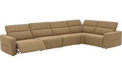 Goossens hoekbank comoda geel stof - 8260255-goossens-comoda-bank-stof-geel-01