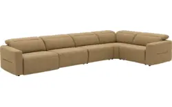 Goossens hoekbank comoda geel stof - 8260255-goossens-comoda-bank-stof-geel-01