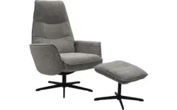 Goossens relaxstoel tusla bruin stof - 8260286-goossens-tusla-fauteuil-stof-01