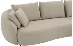 Goossens loungebank ava beige stof - 8260295-gespiegeld-02