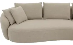 Goossens loungebank ava beige stof - 8260295-gespiegeld-02