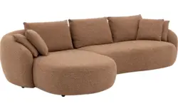 Goossens loungebank ava rood stof - 8260296-goossens-ava-bank-stof-rood-01