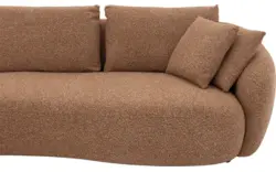 Goossens loungebank ava rood stof - 8260296-goossens-ava-bank-stof-rood-01
