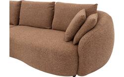 Goossens loungebank ava rood stof - 8260296-goossens-ava-bank-stof-rood-01