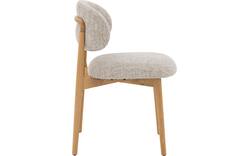 Goossens eetkamerstoel bessy beige stof - 8260297-goossens-bessy-eetkamerstoel-stof-beige-01
